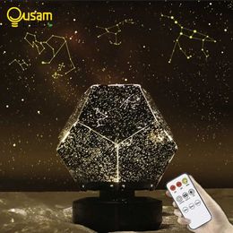 Night Lights Galaxy Light Projector Nightlights Star Light Space Rechargeable Lamp for Decoration Bedroom Christmas Gift Children Night Light Q231114