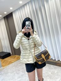 CG Pastels Junction Jacket Down Women's Clothing Women's Outerwear Coats Winter Warm Womens Down Parkas Puffer Jacket Waist retraction