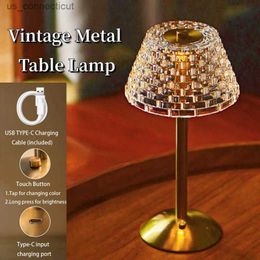 Table Lamps Table Lamp Touch Dimming Desk Lamp USB Night Light Bar Bedroom Decor Atmosphere Light R231114