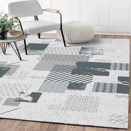 Carpets Simple Modern Living Room Decoration Abstract Carpets for Bed Room Large Area Rugs for Bedroom Soft Cloakroom Carpet Door Mat W0413