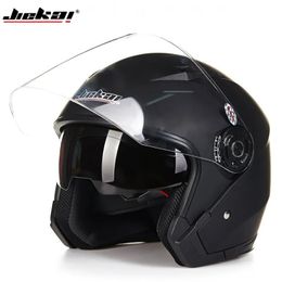 Cycling Helmets Motorcycle Electric Bicycle Helmet Four Seasons DoubleLenses Racing Half Motorbike Medio Casco 231113