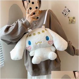 Stuffed Plush Animals Kuromi Bags Childrens Cartoon Casual Backpack Cute New Big For Women/Kids Drop Delivery Toys Gifts Dhrja