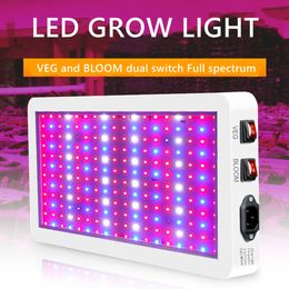 LED Grow Lights SMD2835 LEDs Full Spectrum 400W 1000W Grow Lights for Indoor Hydroponic Plants Veg Bloom Greenhouse Growing Lamps seedlings city farm verticult