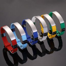 Fashion Design Silicone Link Bracelet Sprots Style Wristband Bracelets Summer Jewellery