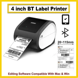 Label Printer Thermal Paper D520 4x6 100mm For Package Barcode QRcode Goods Tag Sticker