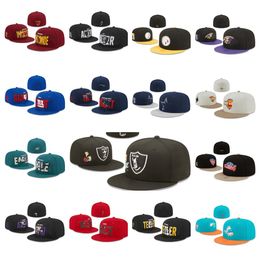 2023 All Team Fitted hats designer hat fit sizes hat letter Cotton flat letter Adjustable baseball football Caps Outdoor Sports Embroidery man Beanies cap mix order