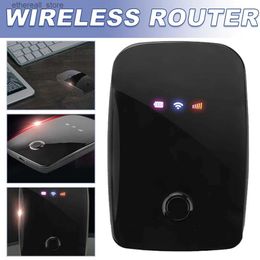 Routers Pohiks 1pc Black Global MIFI 4G Wireless Router 150Mbps Portable Mobile WIFI 100M Range Mini Routers Q231114