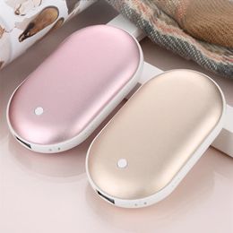 Home Heaters Winter Mini Hand Warmer Heating Pad USB Charging 231114