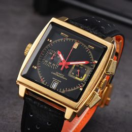 mens watch designer watches automatic movement waterproof designer Watches Rubber Leather strap orologio Quartz watch TG29907