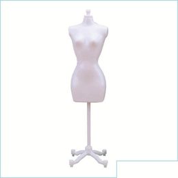 Hangers Racks Female Mannequin Body With Stand Decor Dress Form Fl Display Seam Model Jewelry Drop Delivery Brhome Otqvk Home Gard Dhu4E