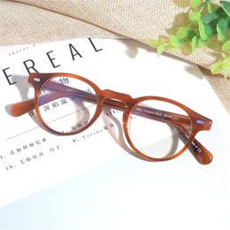 Sunglasses Frames Retro Vintage Glasses Optical frame OV5186 Oval Eyeglass Frame Peck Decoration Spectacle Myopia de grau 231113