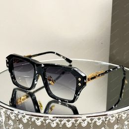 Occhiali da sole firmati da uomo DITA GRAND-APX Piastra di lusso di qualità Occhiali oversize Montatura elettrolitica Occhiali da sole di design superiore per donna scatola originale
