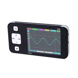 Freeshipping Mini DSO211 Nano ARM Pocket Size Portable Handheld LCD Screen Digital Storage Oscilloscope 8MB Memory Storage Black Hpnxl