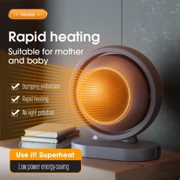 Home Heaters Desktop electric heater 380W low consumption heating fan portable warm air blower mini global radiation 231114