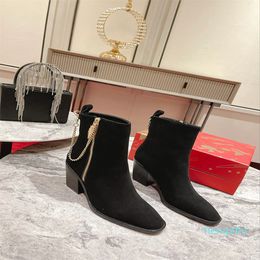 2023 womens boot shoe design ankle boot women's boots zipper