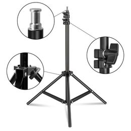 FreeShipping Professional Photo Studio Softbox Lights Continuous Lighting Kit Accessories Equipment With 3Pcs Softbox LED Bulb Tripod S Bhlp