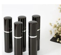 wholesale Black 5ML Hot Search Mini Portable Travel Refillable Perfume Atomizer Bottle For Spray Scent Pump Case 5ML Empty Bottles Home Fragrances