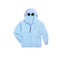 Mens Hoodies Sweatshirts Hooded Jackets Windproof Storm Cardigan Overcoat Fashion Hoodie Zip Fleece Lined Coat Men 13I Cp Companies 223