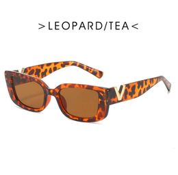 Sunglasses Retro Small Rectangle Women Designer V Sun Glasses Cat Eye Square Ladies Shades Gafas De Sol22520