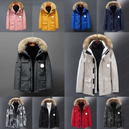 2023 Down Warm Canadian Goose Casual Letter Embroidery Outdoor for Male Couples Parkas