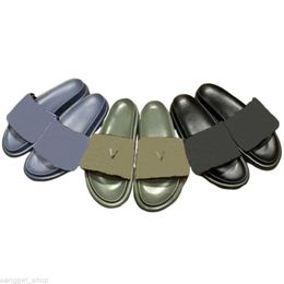 Designer Pillow Comfort Sandals Women Mules Rubber Slippers Sunset Flat Mules Ladies Nylon Sandals Wide Strap Filled Slipper good