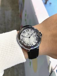 Other Watches PABLO RAEZ Top Level AAA Blue Man Women Watch Luxury Brand High Quality Roman Scale Wristwatch Waterproof Date Ultra Thin Clocks 231113