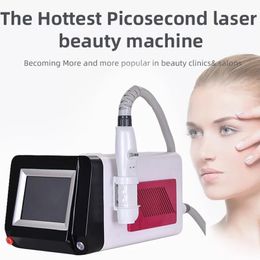 High End Picosecond Tattoo Removal Eyebrow Washing Lipline Cleaning Device 4 Wavelength Blackhead Freckle Eliminate Black Doll Carbon Peel Salon