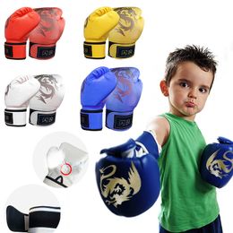Protective Gear Child Kids Boxing Gloves Wraps Kickboxing Equipment Accessories Sports Children Gym Home Indoor Workout Training 230413