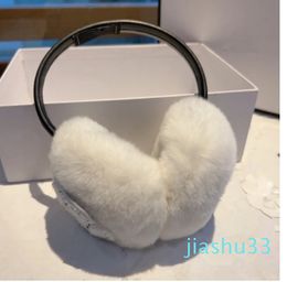 European and American autumn winter warm male and female imitation Rex rabbit hair autumn and winter plush warm ear muffs