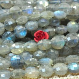 Loose Gemstones Natural Labradorite Faceted Coin Beads Wholesale Gemstone Semi Precious Stone Bracelet Necklace Diy Jewelry Making Design