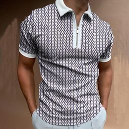 Men's Polos summer casual Polo shirt men's short sleeve business slim shirt fashion design top T-shirt boutique Polo shirt men's clothin 230414