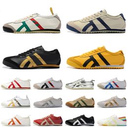 2024 luxury designer shoes mexico 66 mens shoes casual shoes Plate-forme black white blue yellow des chaussures trainers sneakers womens 36-45