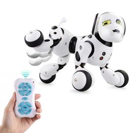Freeshipping Wireless Remote Control Smart Machine Dog Intelligent RC Robot Dog Toys For Kids Electronic Pet RC Robot Hobby Christmas G Thvb