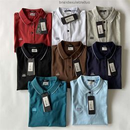 Tactical Tshirts Polo Shirts for Men Adult Fashion Brand Embroidery 8 Colours Pique Fabric Shirts Breathable Sport T cp companies compagnie comapnies GBXD