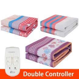 Electric Blanket Electric Blanket 150x180cm 220/110V Thicker Heater Heated Blanket Mattress Thermostat Electric Heating Blanket Winter Bed Warmer 231114