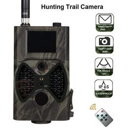 Hunting Cameras Outdoor 2G HC300M 1080P Cellular Trail Cameras Wild Trap Game Night Vision Hunting Security Wireless Waterproof Motion Activated 231113