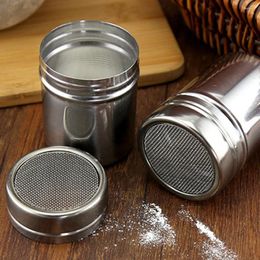 Baking Tools Stainless Steel Coffee Chocolate Shaker Cocoa Powdered Sugar Flour Sieve