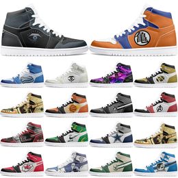 new Customised Shoes 1s DIY shoes Basketball Shoes men 1 women 1 Hsome Anime Customised Character winter Sports Shoes Outdoor Shoes