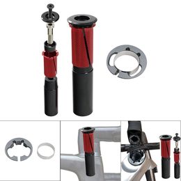 Bike Headsets Road Bicycle SL7 Fork Expander Internal Cable Headset Compressor Ring For Handlebar Accessories 230414