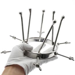 High Quality Stainless Steel Anus Spander Viginal Expender Tool Fetish Play Plug Adult Games Anal Sex Toys For Men Women