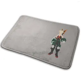 Carpets Minimalistic Bakugou Mat Rug Carpet Anti-Slip Bedroom Entrance Door Bnha Boku No Hero Academia Mha Katsuki