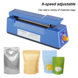 Other Kitchen Tools 100200mm Heat Sealing Hand Impulse Sealer Portable Vacuum Bag Adjustable Household Food Packing Tool 231114