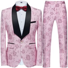Men s Suits Blazers 2023 Fashion Men Casual Boutique Business Wedding Officiating Groom Suit Two Pieces Dress Jacket Pants Trousers Set 231114
