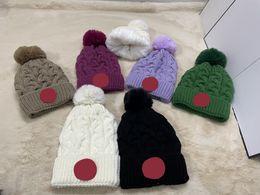 5pcs Winter woman Christmas Hats man Travel Fashion adult twist Beanies Skullies Chapeu Caps Cotton Ski cap girl purple hat keep warm intensification