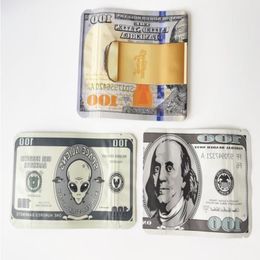 dollars 100 california 35g mylar packaging bags 420 sweet one hundred banknote space pack Guxhb