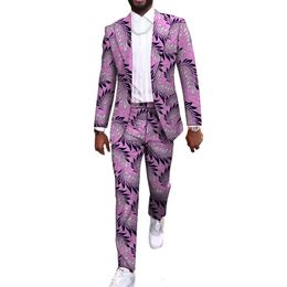 Men's Suits Blazers Arrivals African Party Wears Customised Casual Mens Pant Patch Trousers Ankara Fashion Male Wedding Garments 231114