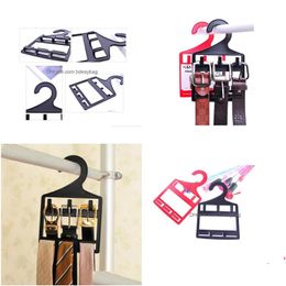 Hangers Racks New Five Of Mtipurpose Hook Self Adhesive Wall Door Hanger Bag Keys Bathroom Kitchen Sticky Holder Za2818 Drop Deliv Dhtn2