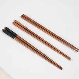 Chopsticks Wooden Chinese Style Nanmu Old Lacquer Household Tableware Kitchen Wood Utensils High Quality Log Material