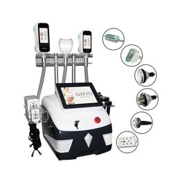 The latest desktop 360-degree CRYO slimming machine 2 cryo1 double chin face and body radio frequency cavitation laser plate