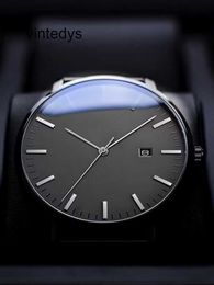 Wristwatches Luxury Quartz Watch Ten Major Brands of Men's Trend Junior High School Waterproof and Simple Quartz Watch